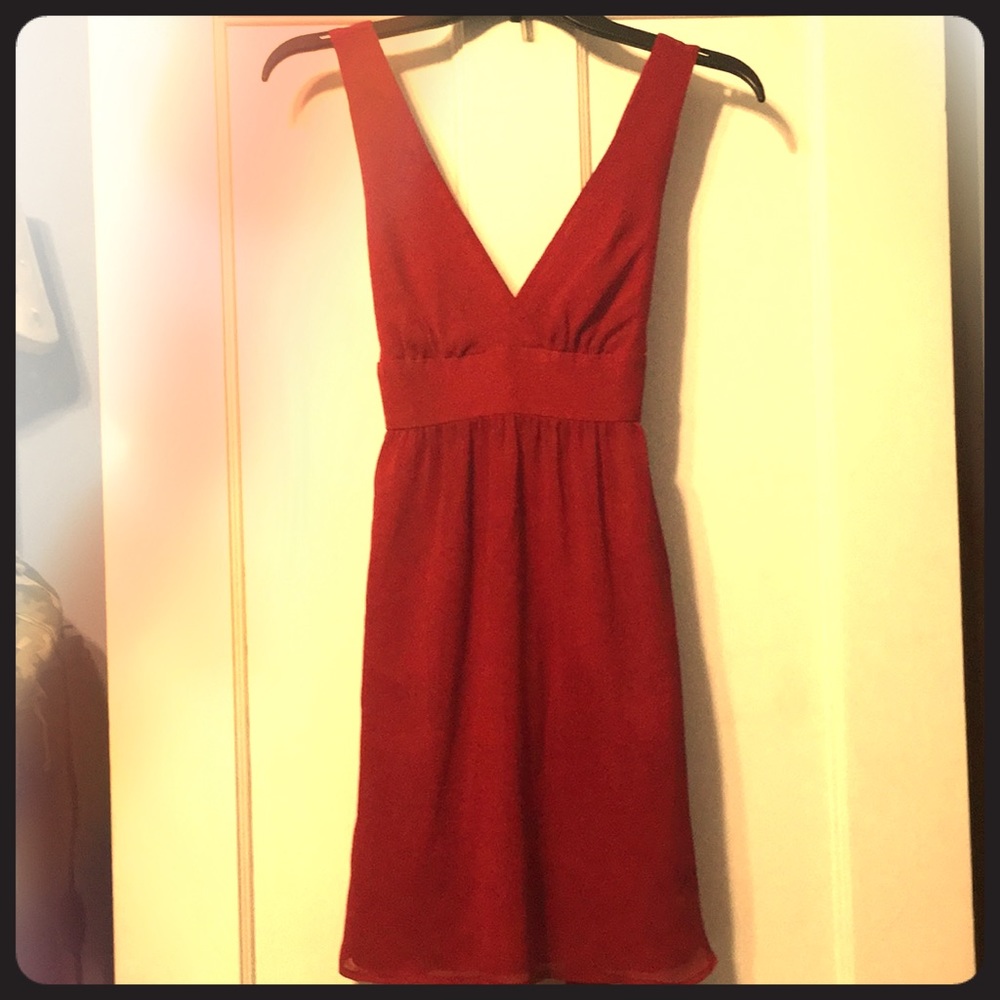 Red dress